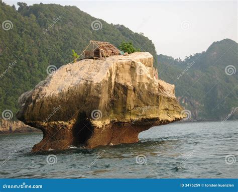 fisherman  hut  thailand stock image image  asia abandoned