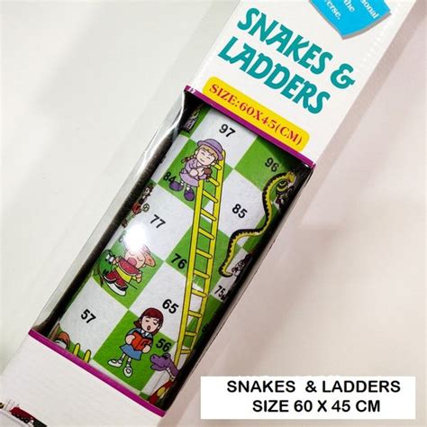 Jual MAINAN ANAK KARPET ULAR TANGGA SNAKE LADDER ULAR TANGGA JUMBO Di