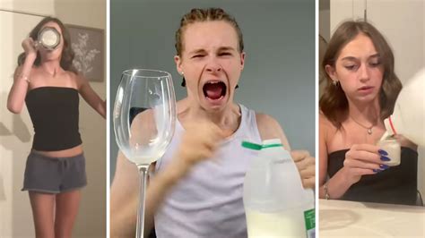 Milkaholic Trend / Milk Addiction TikTok Trend | Know Your Meme