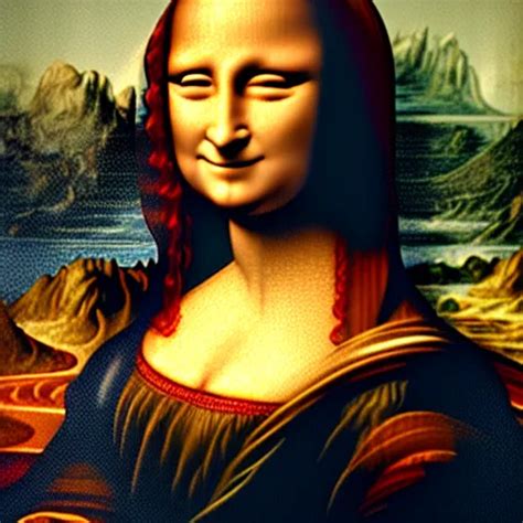 Mona Lisa Octane Render 3d Unreal Engine Stable Diffusion OpenArt