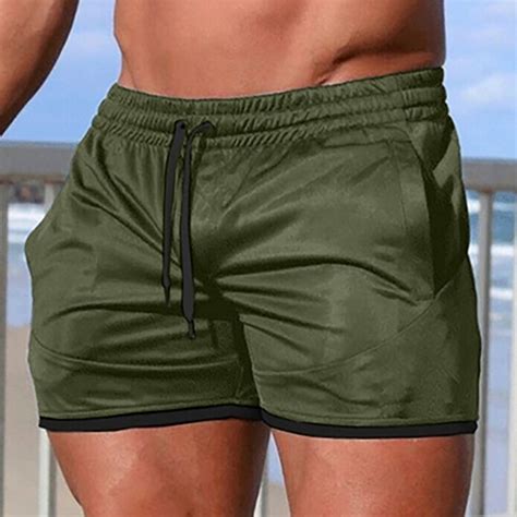 amidoa Swim Trunks Men 2023 Drawstring Walk Elastic Waist Beach Shorts ...