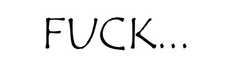 Fuck Word Digital Art By George Mdivanian Fine Art America