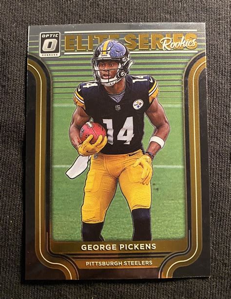 2022 Donruss Optic George Pickens Elite Series Rookies Rc Pittsburgh