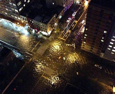 Hurricane Sandy Hits AN's Lower Manhattan Headquarters