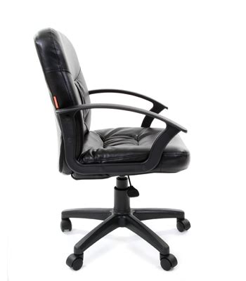 CHAIRMAN 651 Кресло офисное Экокожа PU Черная (кресло ch 651): цена ...