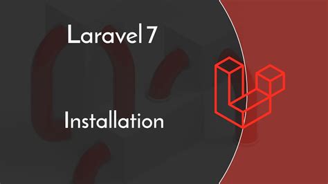 Laravel 7 Installation YouTube