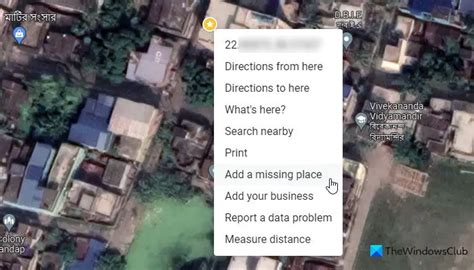 How to add a missing Place or Location to Google Maps
