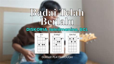 Badai Telah Berlalu Diskoria Laleilmanino Bcl Guitar Cover