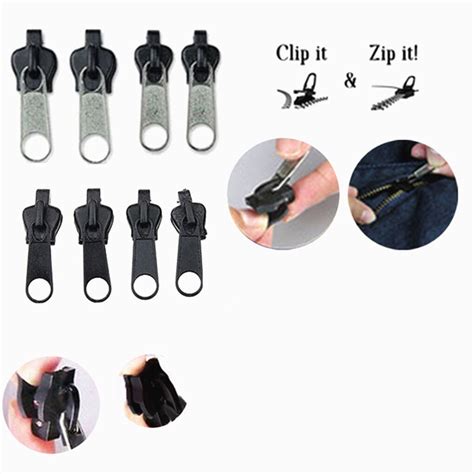 Pcs Universal Instant Fix Zipper Repair Kit Cloth Grandado