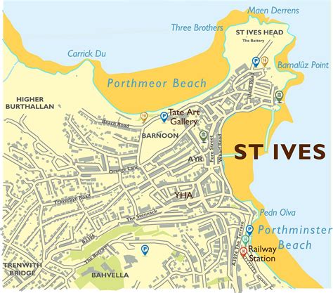 map  st ives   world unlock  insights