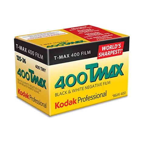 Kodak Professional Película Negativo Blanco y Negro T MAX 400 ISO 135