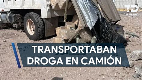 Aseguran más de 600 kilos de marihuana transportada en camión en