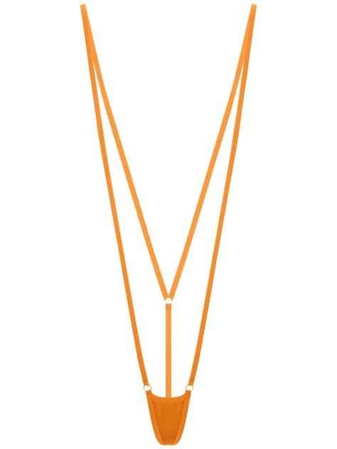 Iefiel Women S Sling Shot Micro Mini Monokini Bikini G String Thongs Swimsuit One Piece Teddy