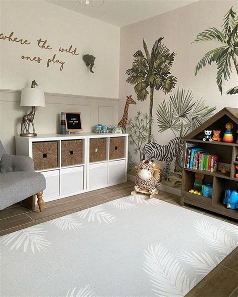 Jungle Kamer Voor Kinderen Idee N Voor Accessoires Decoratie En