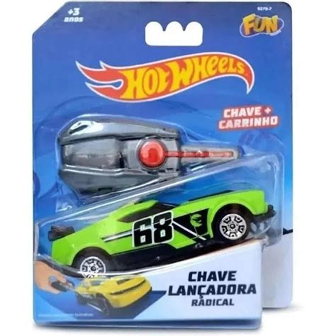Hot Wheels Carrinho Chave Lan Adora Radical Fun Verde F Starhouse Mega Store