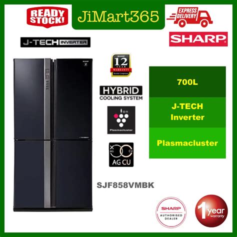 Sharp Multi Door J Tech Inverter Refrigerator L Sjf Vmbk