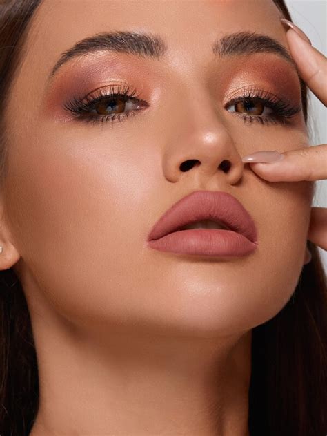 SHEGLAM Nude Beginnings Palette 9 Clolor Matte Shimmer Eyeshadow Palette Natural Nude Brown Long