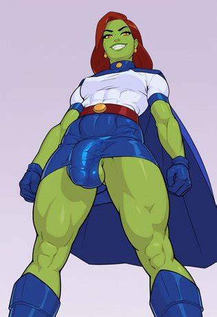 Miss Martian Futanari Luscious Hentai Manga Porn
