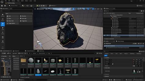 optimisation de la geometrie complexe avec nanite dans unreal engine