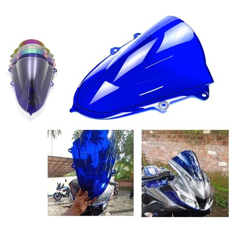 REALZION For Yamaha Yzf R15 V3 2017 2018 2019 Windshield Windscreen