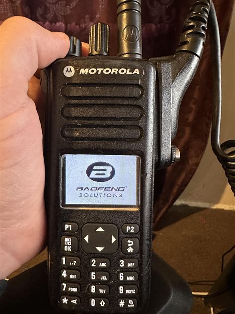This is a pretty cool baofeng : r/MotorolaSolutions