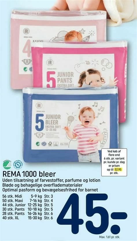 REMA 1000 Bleer Tilbud Hos Rema 1000