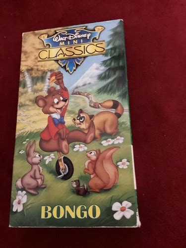 VHS Walt Disney mini classics "BONGO. Prev. Owned | eBay