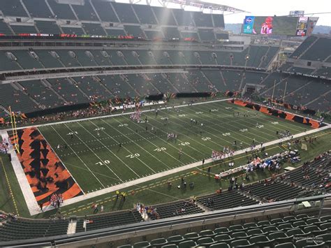 Paul Brown Stadium Section Rateyourseats