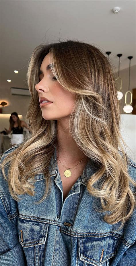 Brown Hair Illuminated Blonde Highlights Ideas Stunning Contrast