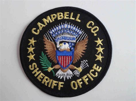Sheriff And Police Patches
