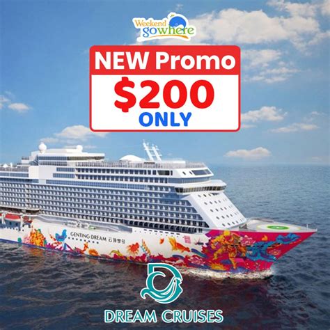 200pax Only Genting Dream Cruise Huge Promo Tickets And Vouchers