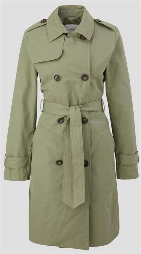 S Oliver Trenchcoat Mit Bindeg Rtel Ab