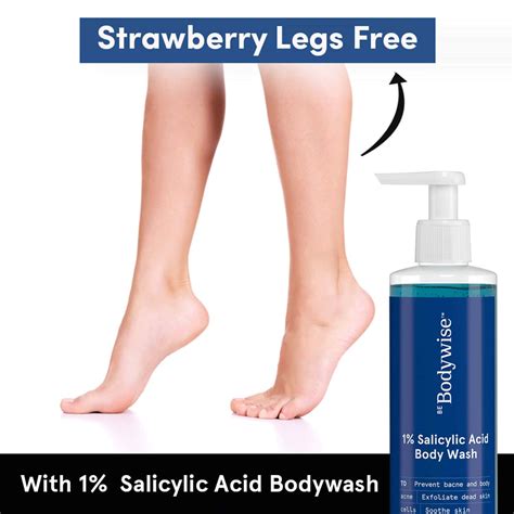 Buy Be Bodywise 1 Salicylic Acid Body Wash For Back Acne 250 Ml