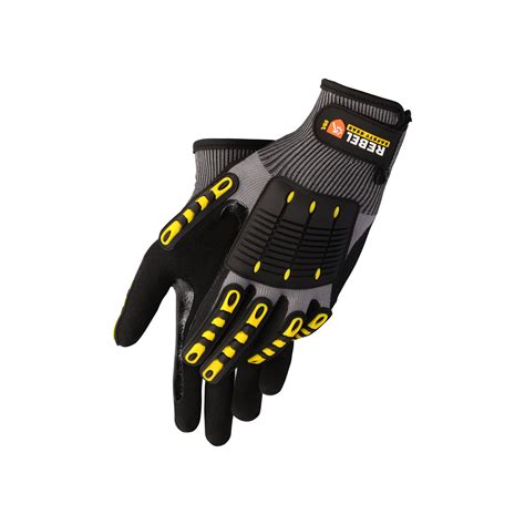 REBEL Impact Wrist Length Gloves - REBEL Safety Gear - Retail