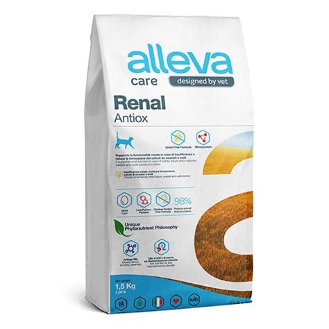 Alleva Care Adult Renal-Antiox / Диетический сухой корм Аллева для ...