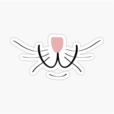 "Cute Cat Face Smail " Sticker for Sale by LovelyColor | Redbubble