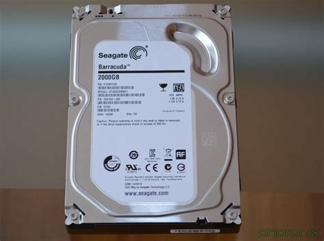 [Phoronix] Seagate Barracuda 2TB ST2000DM001 Image (Seagate 2tb Hdd1)