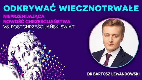 Dr Bartosz Lewandowski Otwarcie Pierwszej Konferencji Z Cyklu