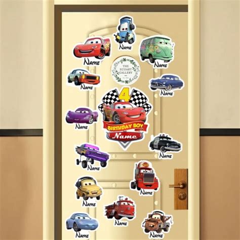 Cars Pixar Cruise Door Magnet Etsy