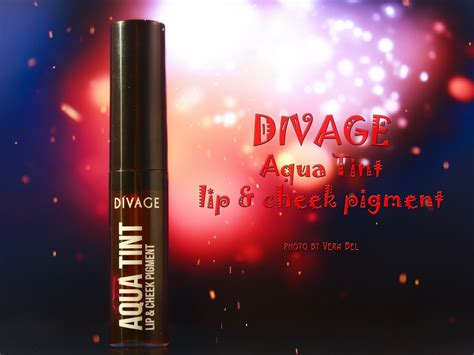 Vera BEL: Тинт для губ Divage Aqua tint Lip & Cheek pigment #03