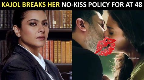 Omg Kajol Breaks Her No Kissing Policy For The Web Show The Trial