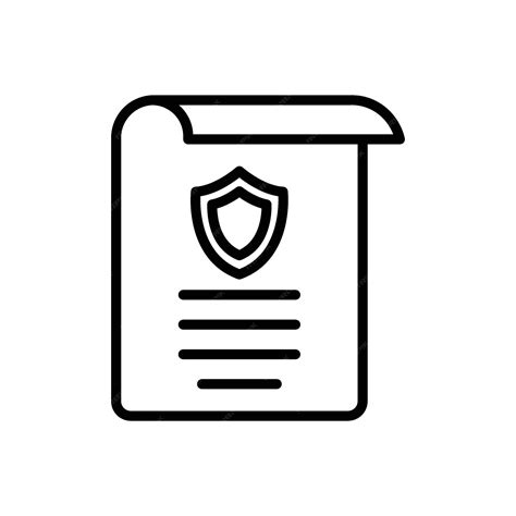 Premium Vector Security Policy Icon