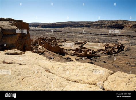 NM00361-00...NEW MEXICO - Pueblo Bonito, 900 year old, community of the ...