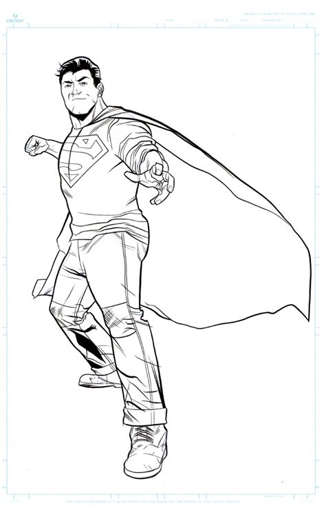 New 52 Superman Coloring Pages Coloring Pages