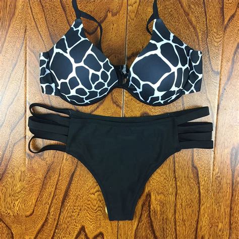 Swimwear Bikini New Arrival Polka Dot And Leopard Grain Triangle Flower Pants Lace Sexy