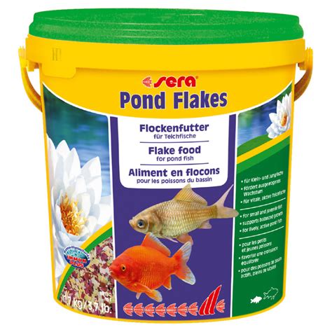 Sera Pond Flakes Корм для прудовых рыб - 1,7 кг - купить в Москве ...