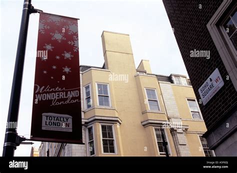 Soho Square W1 Soho London Stock Photo Alamy