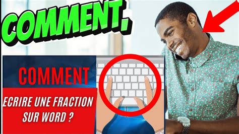 Ecrire Une Fraction Sur Word YouTube