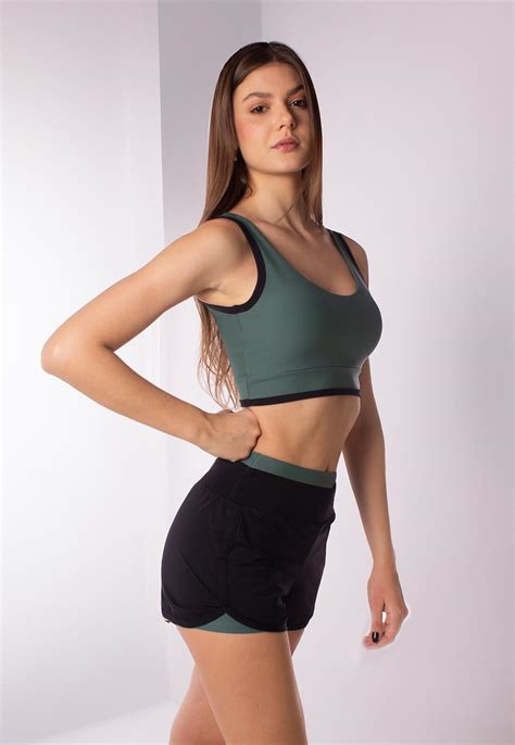 Comprar Shorts Simony Fitness Sobre Posto NewTrip Aerobic Fitness Simony Lingerie