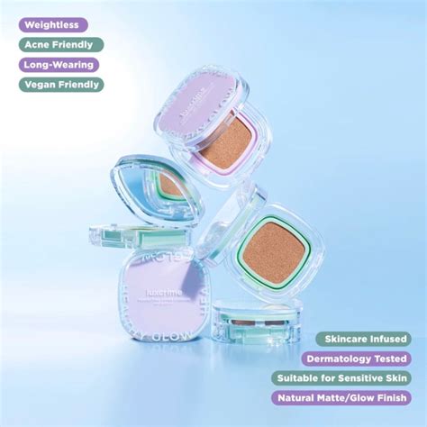 Jual Luxcrime Perfecting Cover Cushion Healthy Glow Velvet Matte Spf